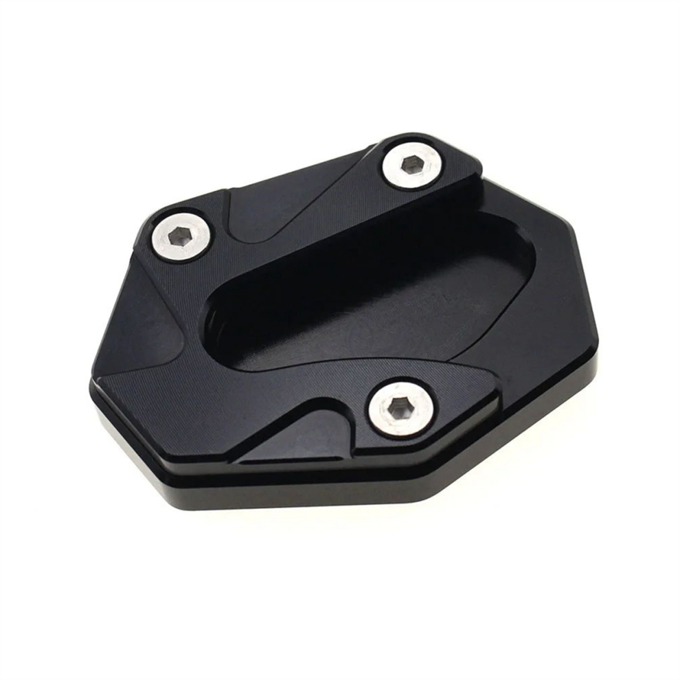 Coussinet d'agrandissement de béquille de moto pour TV800 800SCS (noir)