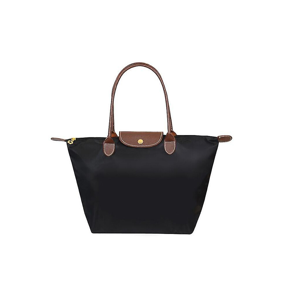 (Black, Large) Women's Shoulder Bags Le Pliage Tote Bag Large Nylon Ladies Handbag