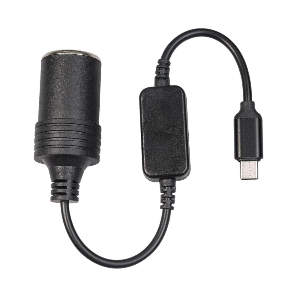 Usb C Type C To 12V Car Cigarette Lighter 8994440264646