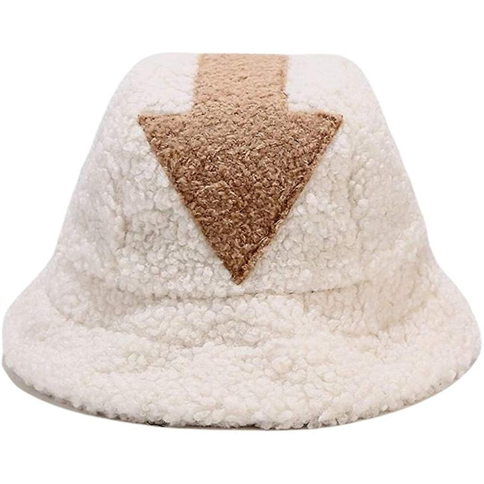 Avatar The Last Airbender Appa Bob Aang Costume Casquette Unisexe En Laine D'agneau Blanc Not,Specified