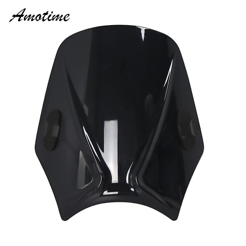 (Black) Motorcycle Windshield Windscreen Wind Deflectors For 700 Clx 700Clx 700Cl-X Clx700 Black 8792504080054
