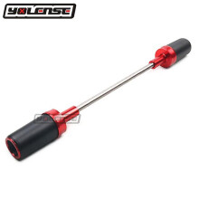 (Red) For Ducati Monster 696 795 796 1100 Monster696 Motorcycle Falling Protection Frame Slider Fairing Guard Crash Pad Protector