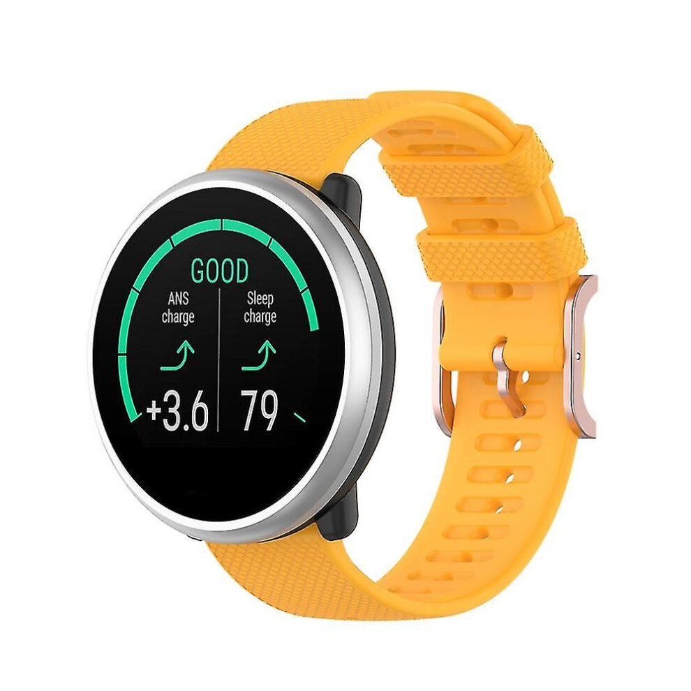 (Yellow) For Polar Ignite Watchband Yellow 8994440266886