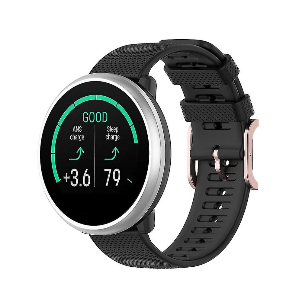 (Black) For Polar Ignite Watchband Black 8994440266954