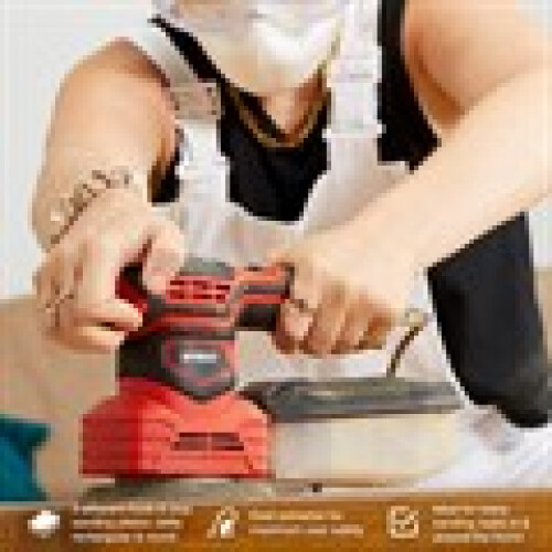 Amtech 230V 200W 3-in-1 detail sander 1