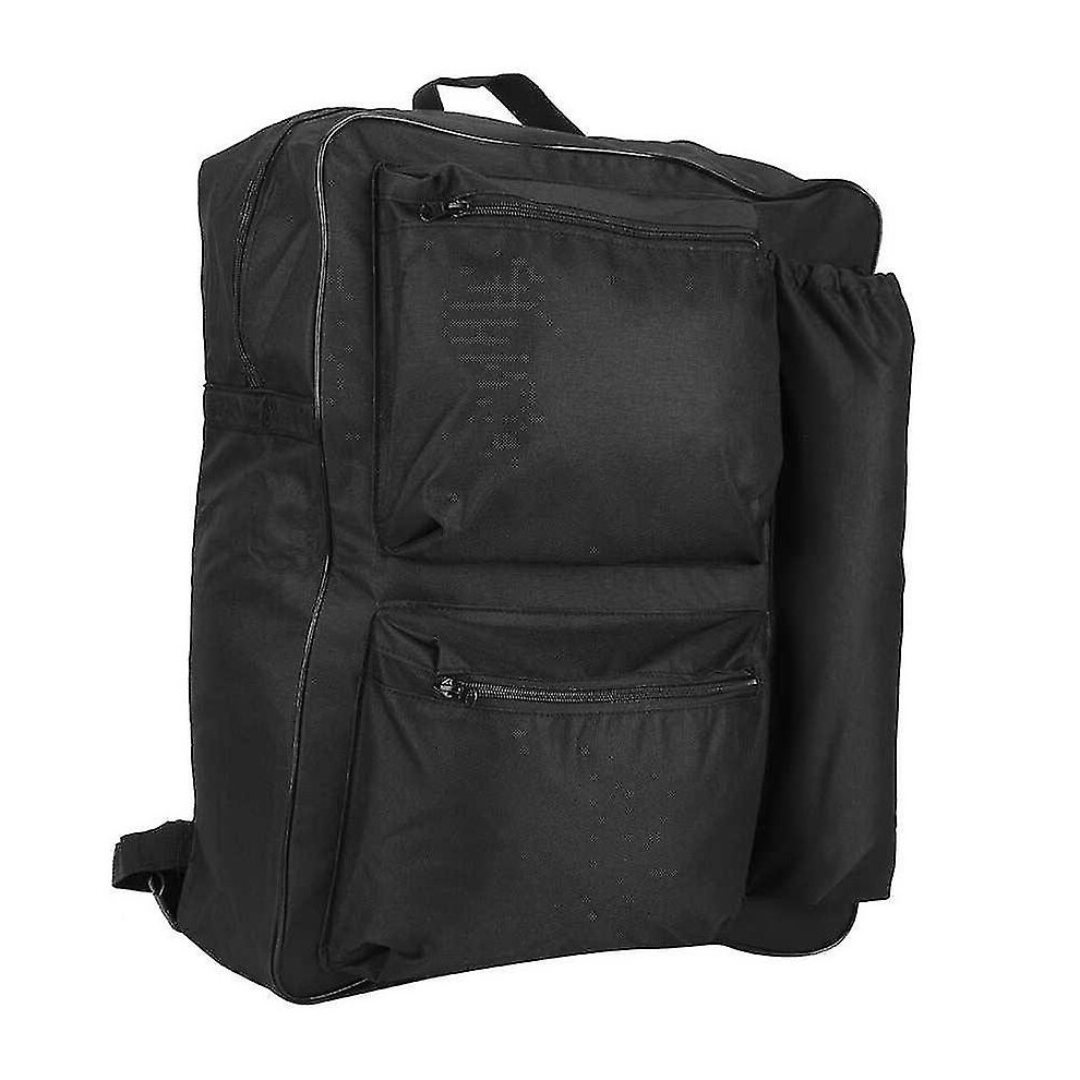 Wheelchair Backpack Bag Adjustable Shoulder Strap Large Capacity Side Storage Bag (40*14*48cm)