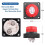 2x Battery Disconnect Switch Master Cut Shut Off Switch 12v 24v 48v 5