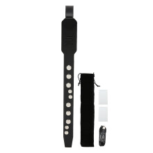 Digital Wind Instrument Midi Connectivity 10 Tones Rechargeable Mini Electronic Wind Instrument With 12 Accompaniments Black