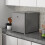 Homcom HOMCOM 35L Tabletop Freezer with Adjustable Temperature Wire Shelf Grey 8