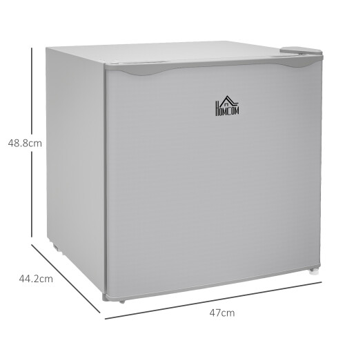 Homcom HOMCOM 35L Tabletop Freezer with Adjustable Temperature Wire Shelf Grey 1