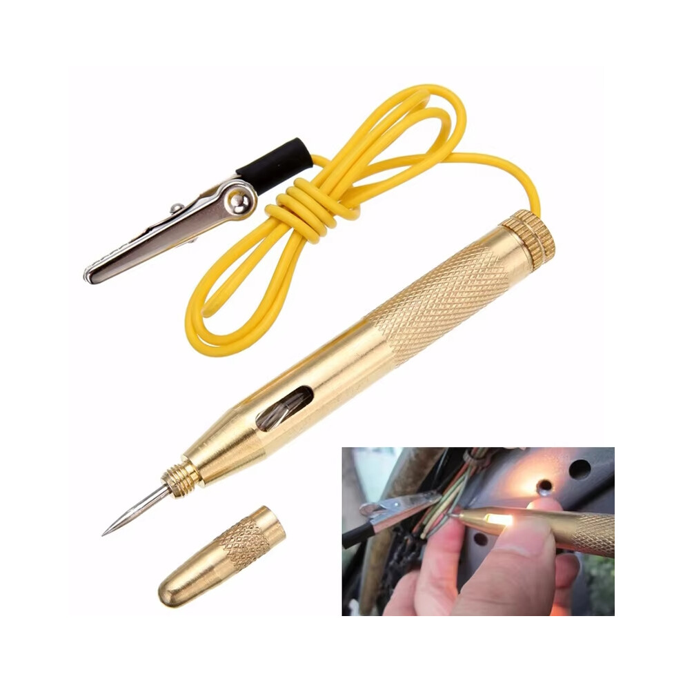 Practical New Test Pens Car Circuit Fuse Electrical Testers Voltage Tester 6V/12V/24V Probe Pen Pencil Test Light 6922749234468