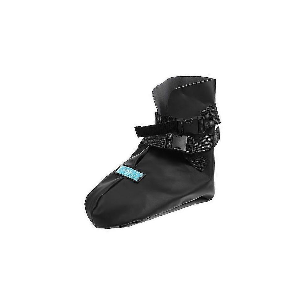 Black (M, ) Waterproof Plaster Foot Cover Foot Protector For Broken Surgery Foot And Ankle