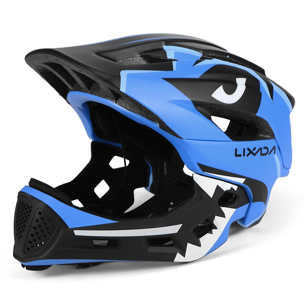 Kids Detachable Full Face Helmet Children Sports Safety Helmet For Cycling Skateboarding Roller Skating
