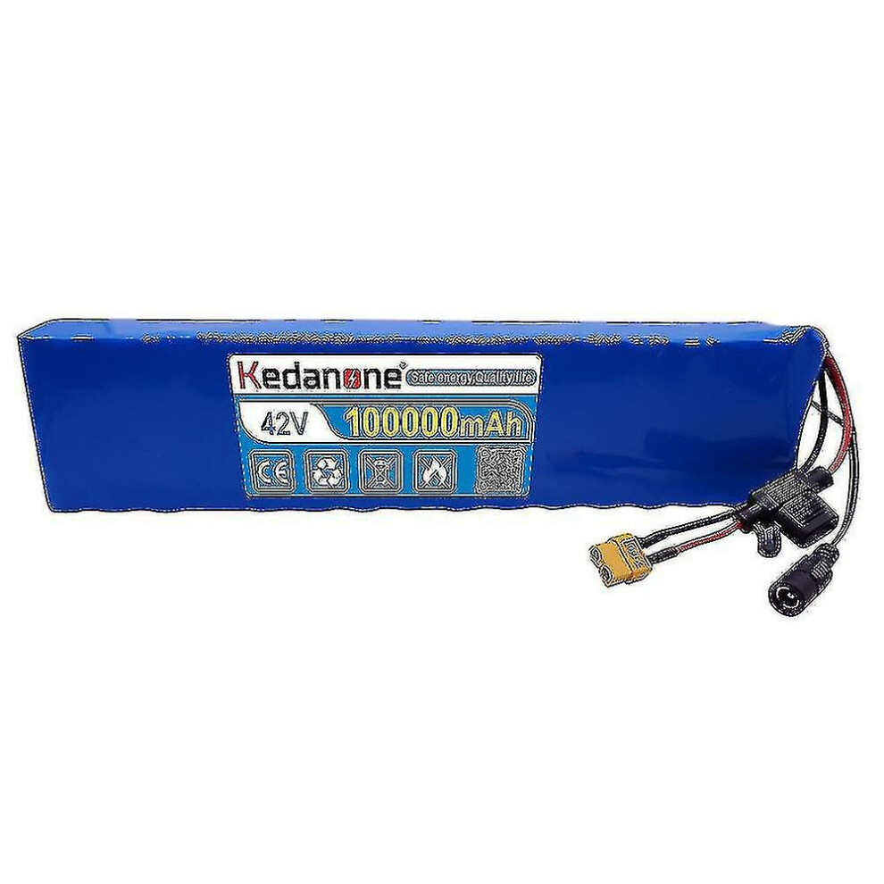 36v Battery 10s4p 100ah Battery Pack 1000w High Power Battery 42v 100000mah Ebike Electric Bike Bms 42v2a Charger