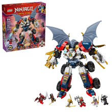 LEGO NINJAGO 71834 Il robot ultra combo di Zane - Gioco di costruzione 4-in-1 a partire da 9 anni