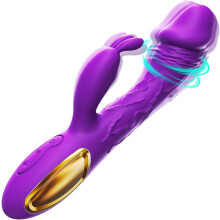 Realistic G-Spot Dildo Vibrator - 10 Modes Silicone Couples Sex Toy