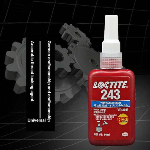 Loctite 243 Threadlock Medium Strength Metal Bolt Screw Fixing Glue 50ml 2