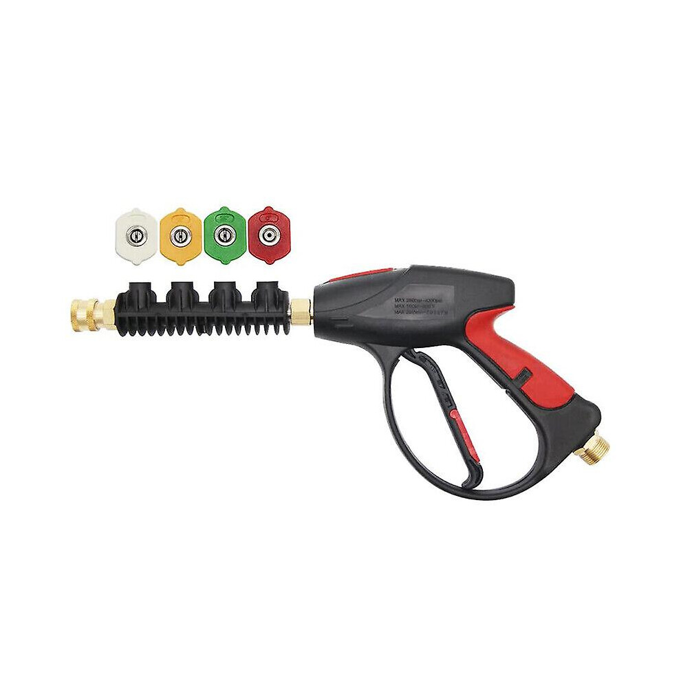 4000psi High Pressure Car Power Washer Spray Gun Wand Lance Nozzle 26ft Hose M22 Dz