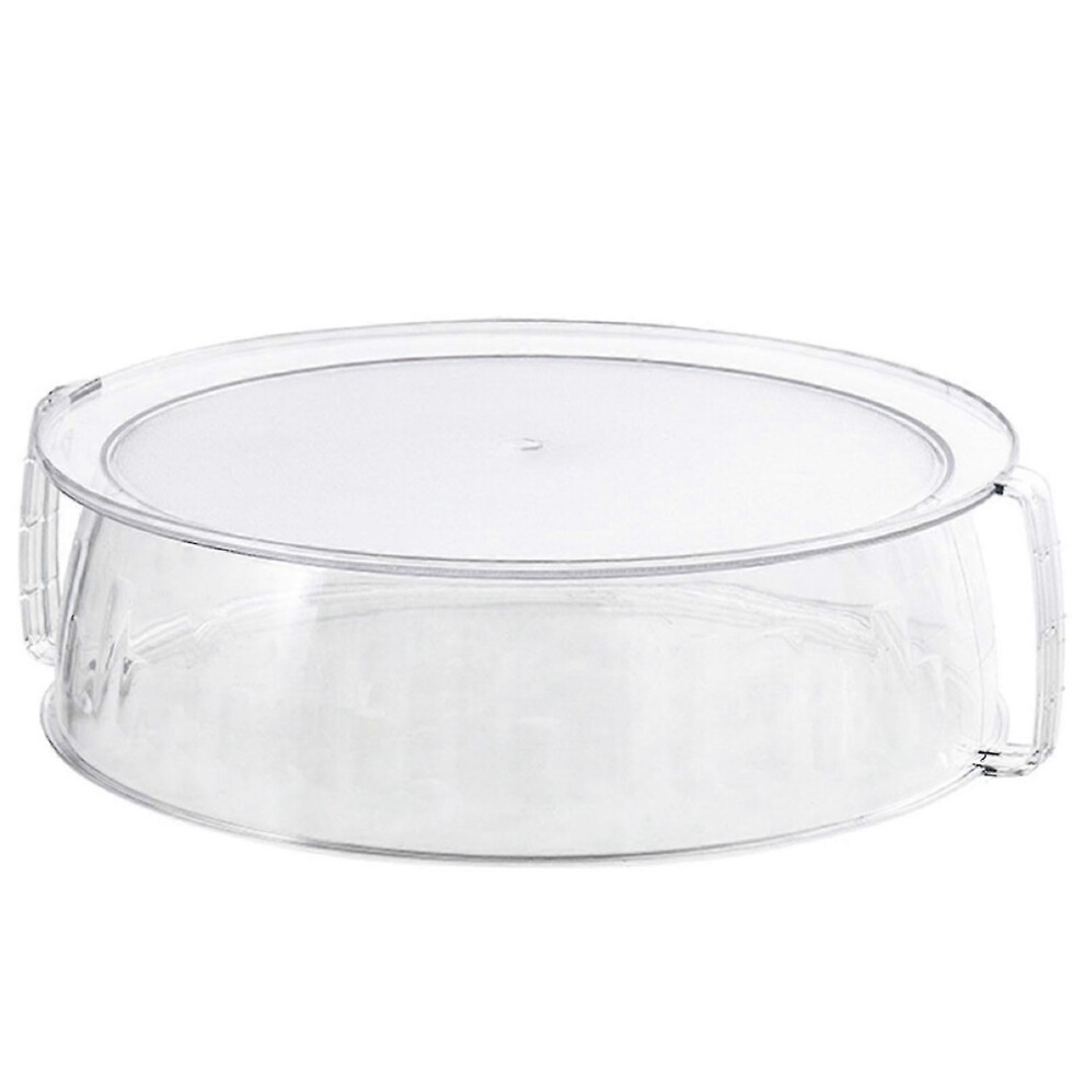 (1pc) Tall Microwave Plate Cover Splatter Guard Lid With Handle For Heating Pasta Warming Leftovers