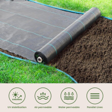 (2x25m) Membrane Garden Weed Barrier