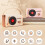 (Pink) Bluetooth-compatible Old Fashioned Classic Vinyl Record Player Style Retro Wireless Speaker 6