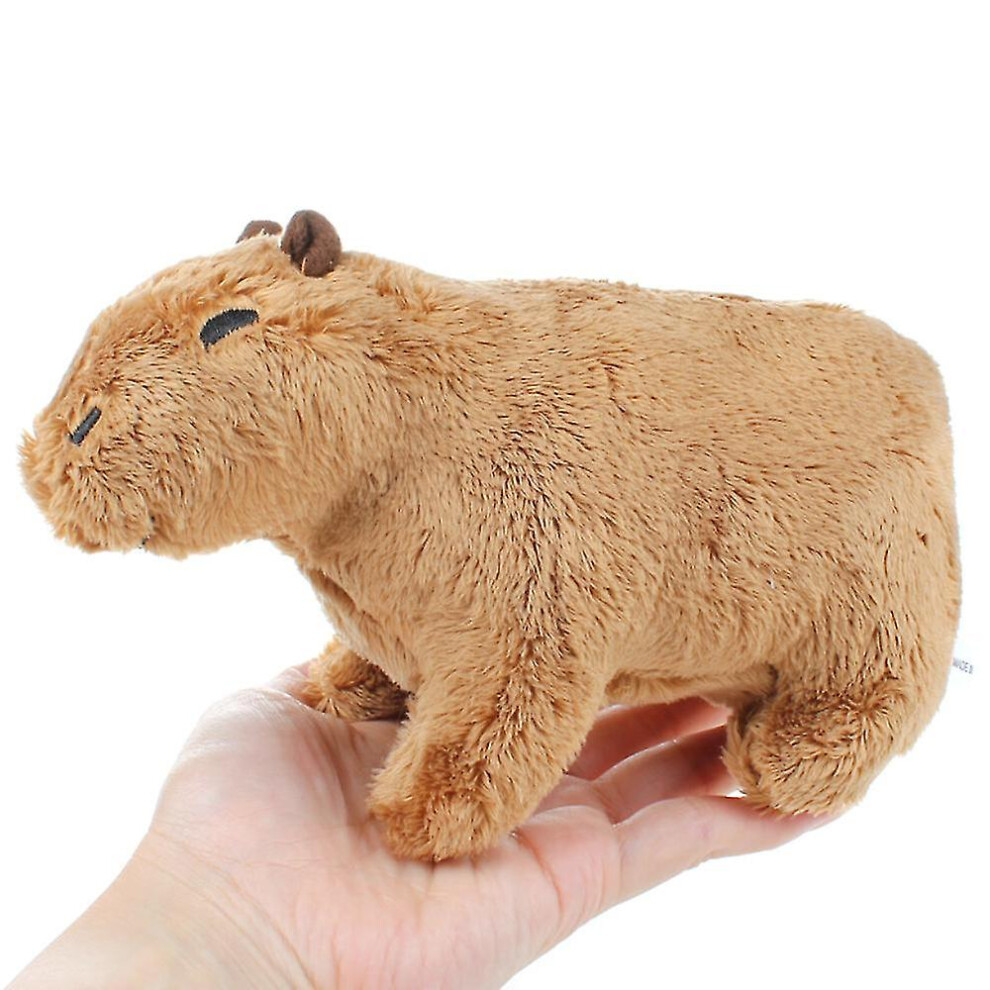 Cute Capybara Plush Toy Cartoon Animal Rodent Super Soft Stuffed Doll Kids Gift