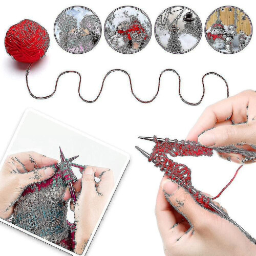 26 Pieces Aluminum Interchangeable Circular Knitting Needle Set,13 Size Interchangeable Crochet Need 2