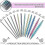 26 Pieces Aluminum Interchangeable Circular Knitting Needle Set,13 Size Interchangeable Crochet Need 4