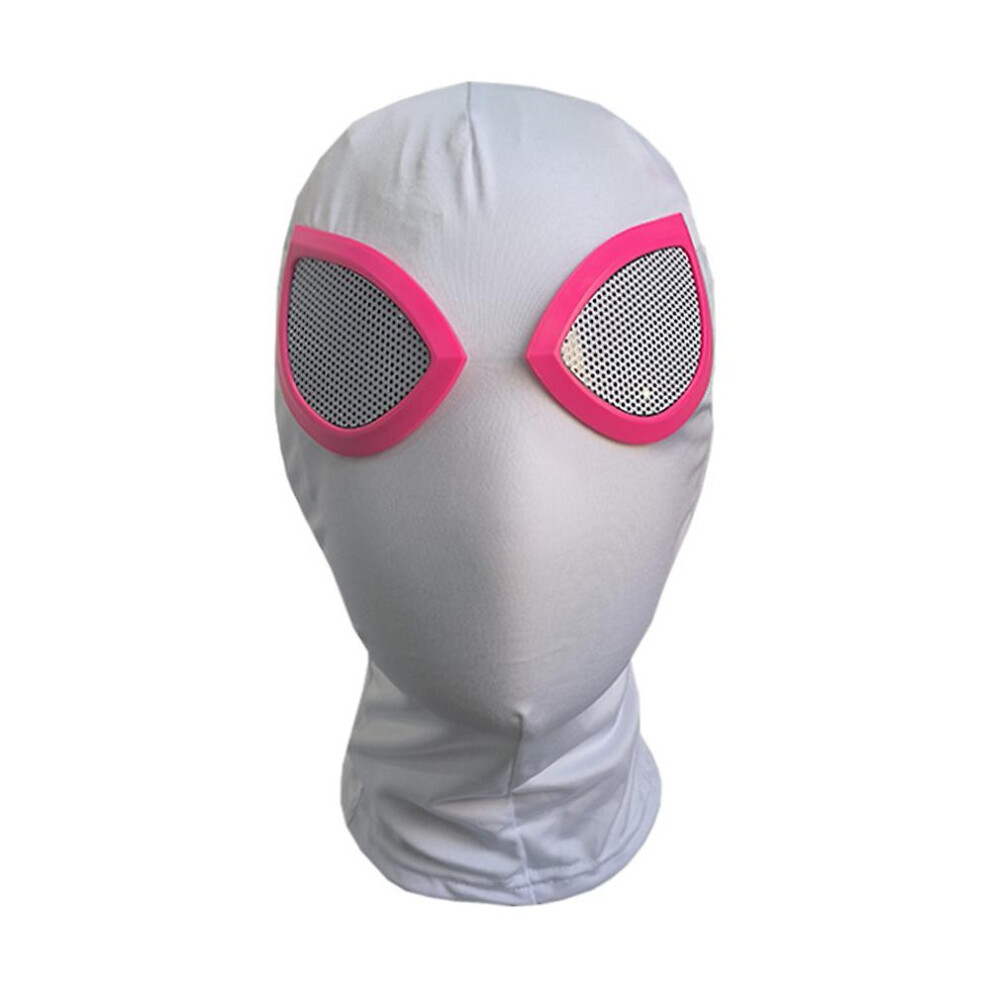 (F) Halloween Party Props Spider Gwen Stacy Lycra Zentai Cosplay Mask Fancy Dress Headgear Gifts Not,Specified