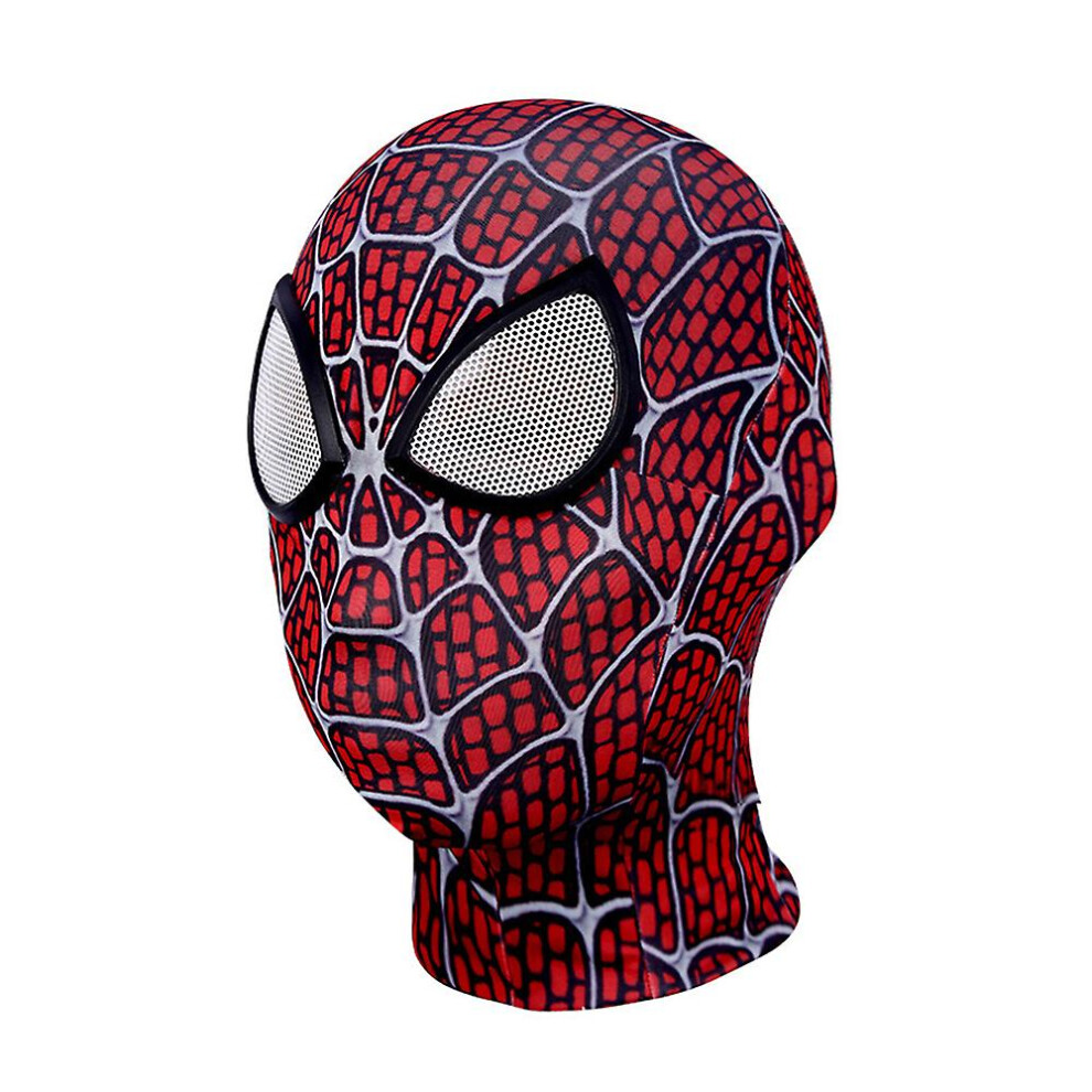 (E) Halloween Party Props Spider Gwen Stacy Lycra Zentai Cosplay Mask Fancy Dress Headgear Gifts
