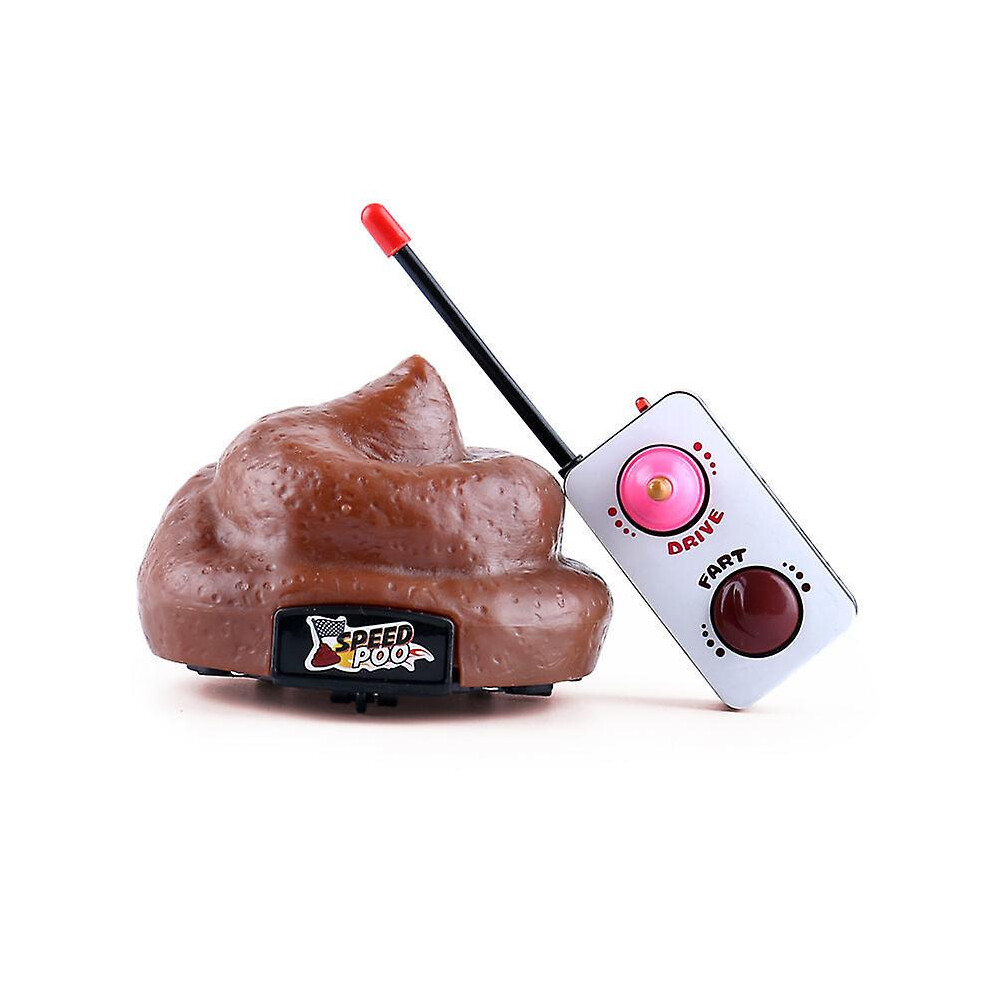 Remote Control Speed Poo Xmas Toys Gift Play Tricks On Toys Funny Toys (beangle)