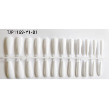 24pcs Matte False Nails Long Ballerina Fake Nail Art Tips Full Cover Coffin Nail
