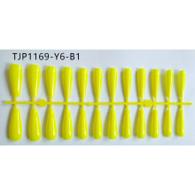 24pcs Matte False Nails Long Ballerina Fake Nail Art Tips Full Cover Coffin Nail