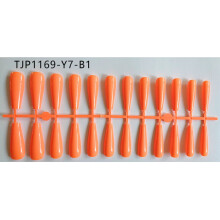 24pcs Matte False Nails Long Ballerina Fake Nail Art Tips Full Cover Coffin Nail