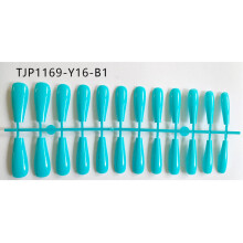 24pcs Matte False Nails Long Ballerina Fake Nail Art Tips Full Cover Coffin Nail