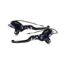 (Black) For Super Soco Tc Max Ts Pro Ts Lite Tsx Motorcycle Parts Handlebar Hydraulic Brake Lever Brake Master Cylinder Fluid Reservoir