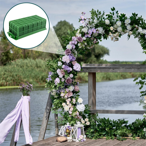 Käfig mit Blumenmousse, 3er-Packung Blumenblöcke 1