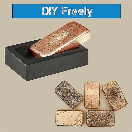 2 Pcs (4-2kg) Graphite Ingot Molds 2