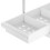 (White) 2 Pack Under the Sink Cupboard Kitchen Storage 5