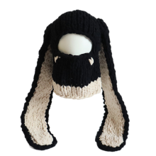 Gorro de punto 2 en 1 para mujer - C