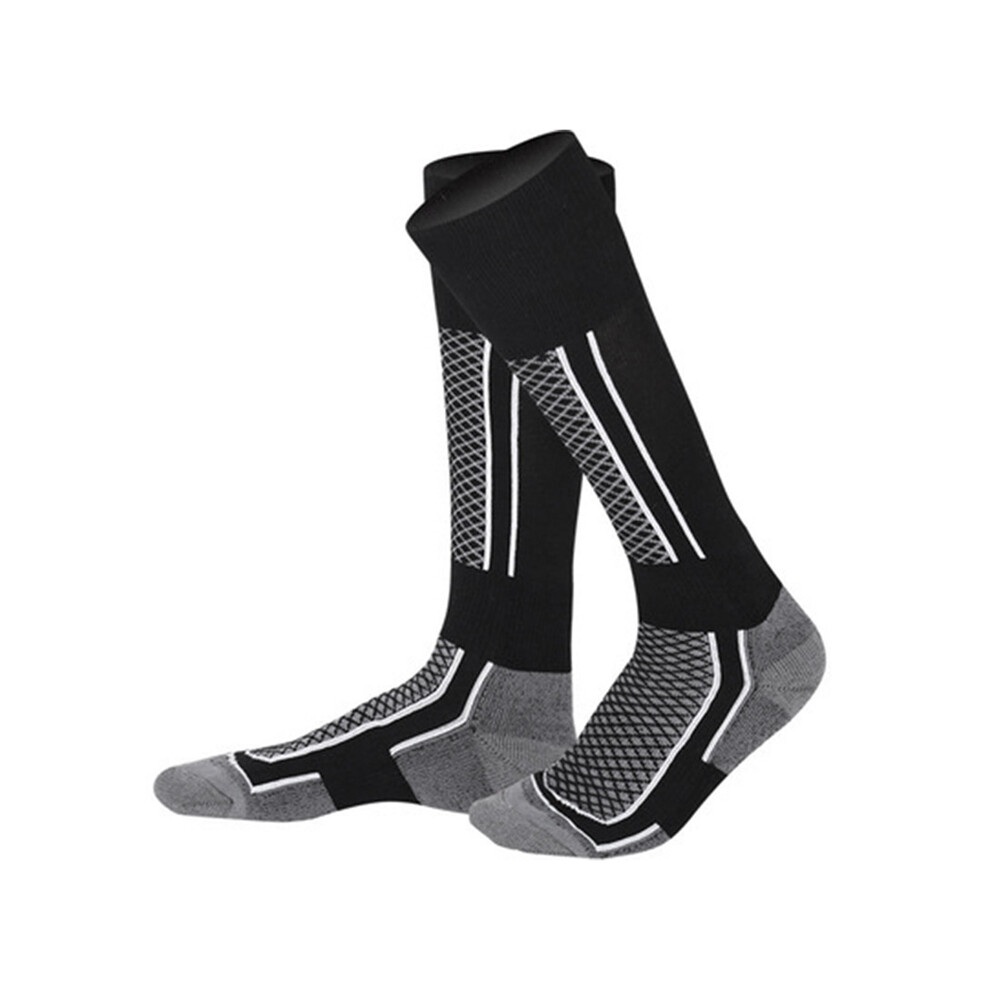 Lot de 5 paires de chaussettes de ski pour homme et femme, idéales pour la course à pied, la randonnée et le ski
