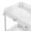 (White, Standard) 4 Tier Trolley Kitchen Storage Bathroom Organiser 6