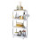 (White, Standard) 4 Tier Trolley Kitchen Storage Bathroom Organiser 9