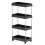 (Black, Slim) 4 Tier Trolley Kitchen Storage Bathroom Organiser 3