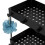 (Black, Slim) 4 Tier Trolley Kitchen Storage Bathroom Organiser 4