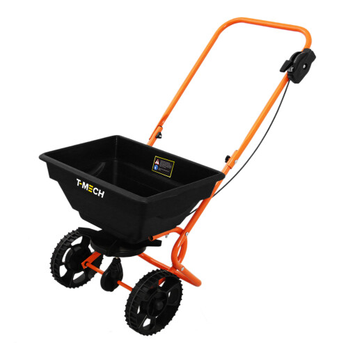 T-Mech T-Mech Rasennivellierer und Rotationsstreuer 100cm – Orange 2