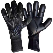(black 7) Professional Latex Football Gloves Soccer Ball Goalkeeper Gloves Kids Adults Thickened Football Goalie Fingers Protection Gloves