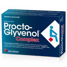 PROCTO-GLYVENOL COMPLEX 30 Tablets for Hemorrhoids - Micronized Diosmin, Ruscus aculeatus, Hesperidin, Vitamin C