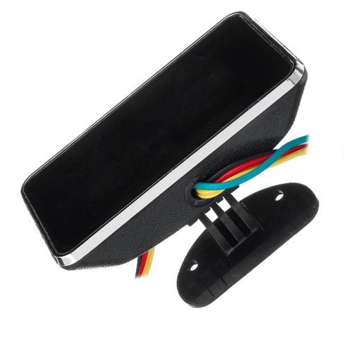 4 σε 1 LCD 12V/24V Βολτόμετρο πίεσης λαδιού Δείκτης καυσίμου για φορτηγό 1