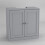 URBN Living (All 3 Piece - Grey) Under Sink Cupboard Mirror Unit WC Paper Dispenser 4